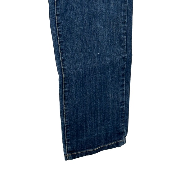 Reflex Women's Jeans California 1997 Vintage Straight Leg Mid-Rise‎ Denim Blue 7 - Picture 4 of 10